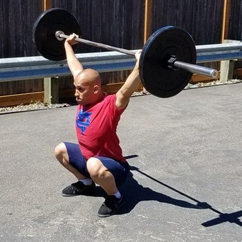 Overhead Squat with Barbell