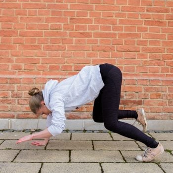 bent arm bear locomotion drill