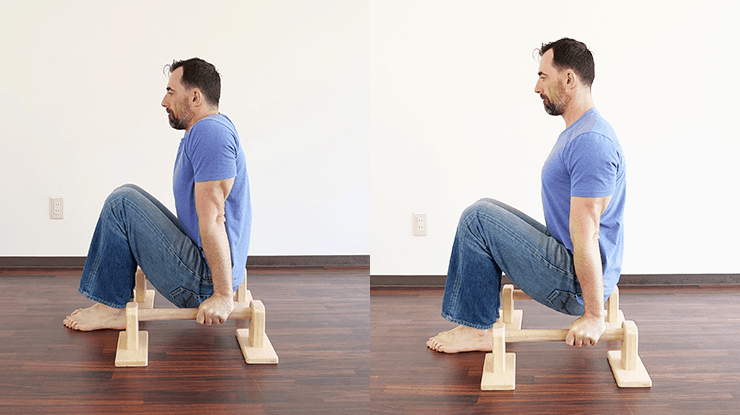 GMB Fitness Ryan L-Sit Shrug